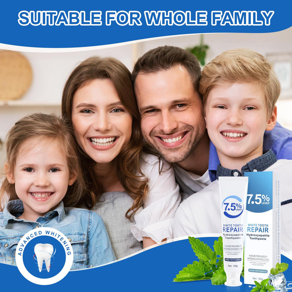Family-friendly fluoride-free toothpaste for daily use