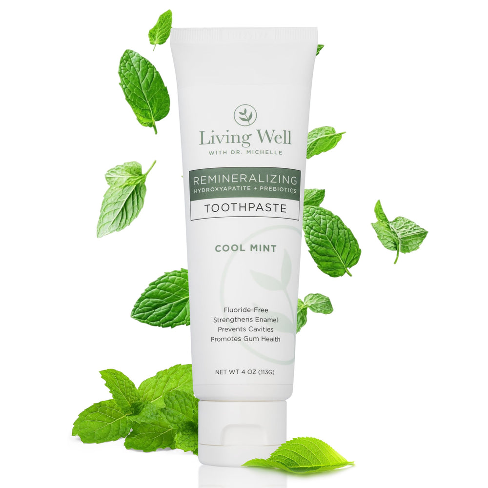 Front view of Hydroxyapatite Fluoride-Free Toothpaste 4 oz