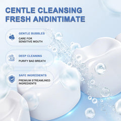 Hydroxyapatite toothpaste Gentle Mint tube with mint accents