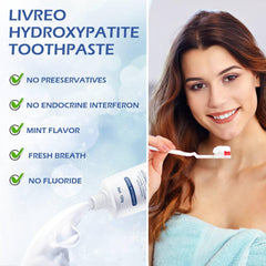 Daily oral care scene with toothbrush and toothpaste