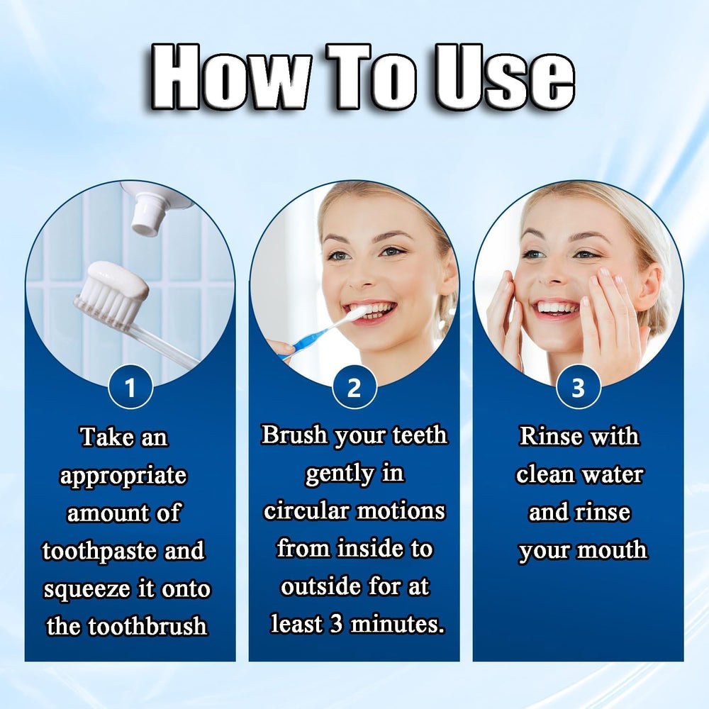 4.23 oz hydroxyapatite toothpaste tube on display