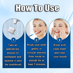 4.23 oz hydroxyapatite toothpaste tube on display