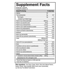 Hydroxycut Gummies caffeine-free label ideal for caffeine-sensitive users.