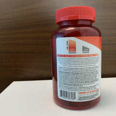 Hydroxycut Gummies nutrition facts panel emphasizing vitamins and minerals.