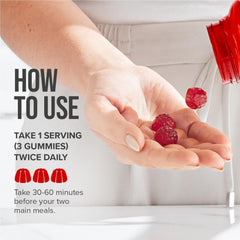 Hydroxycut Gummies 15 essential vitamins and minerals emblem