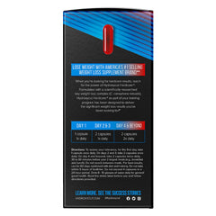 Branding image showing 'By Hydroxycut' text and product logo