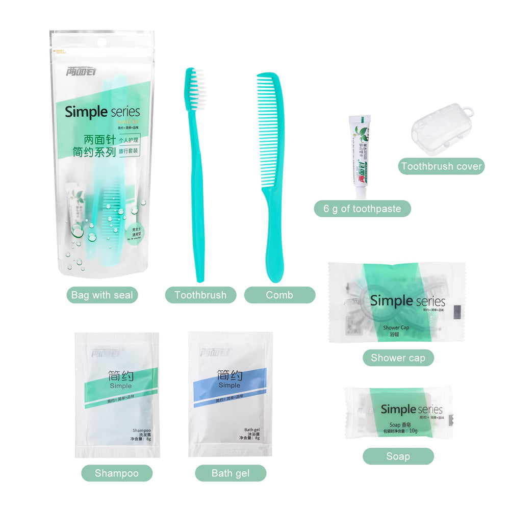 Portable and easy-to-carry personal care toiletries