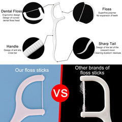 Hygienic packaging of swabs and floss picks