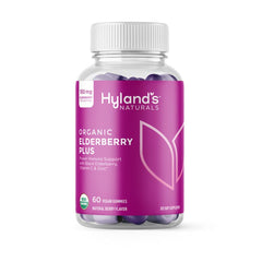 Hyland's Organic Elderberry Plus Gummies bottle