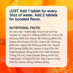 Electrolyte and minerals icons for hydration