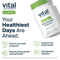 Mint-chewable Pro Dental probiotic tablet on white background