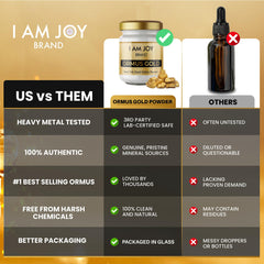 Scoop with I Am Joy Ormus powder