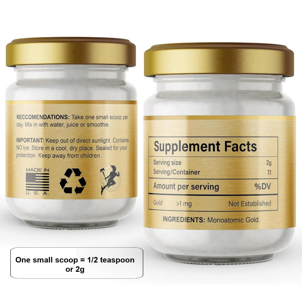 Fine white gold Ormus powder texture