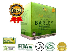 Set of IAM Worldwide barley capsule box and bottle