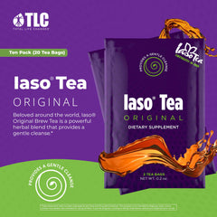 IASO Iaso Brewed Tea prepared cup inviting aroma and a flavorful, gentle drink