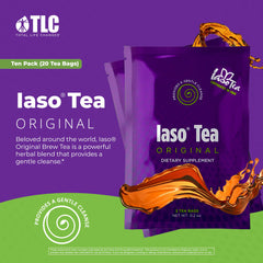 IASO Iaso Brewed Tea prepared cup inviting aroma and a flavorful, gentle drink