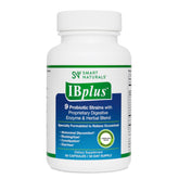 IBplus probiotic digestive enzyme herbal blend 60 capsules bottle front