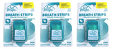 Ice Drops Breath Strips 3 Pack with Icy Mint flavor - Sugar Free