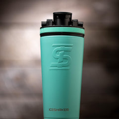 Ice Shaker 36oz Mint side view
