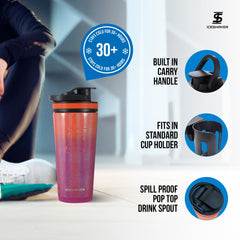 Ice Shaker internal measurement lines help precise mixing and portion control.