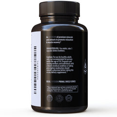 All-in-one nighttime recovery supplement concept art