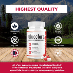 Glucofort ingredients illustration