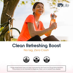 IDLife Orange Energy Drink during gym session supports focus and stamina.