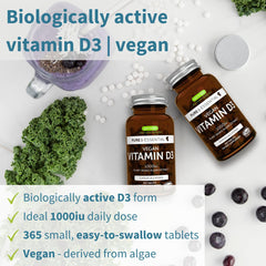 Igennus D3 plant-based algae extract delivering 1000 IU
