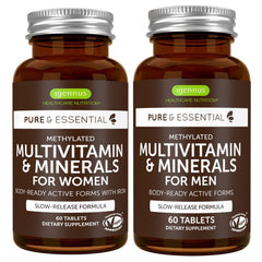 Igennus Methylated Multivitamin for Men & Women 2-Pack bottle front