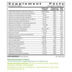 Pure and clean label with no fillers