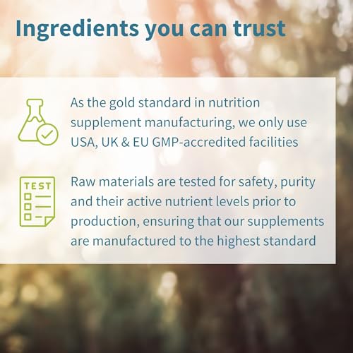 USA & UK GMP manufacturing text on label