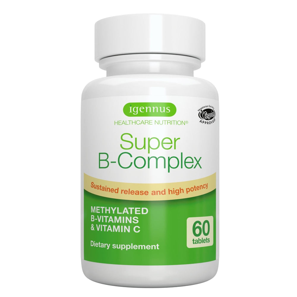 Igennus Super B-Complex bottle with label