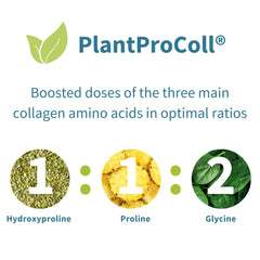 Serving scoop showing 11g protein and 1g BCAAs per serving
