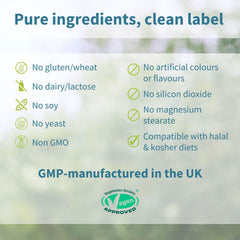 Chelated minerals highlighted on the bottle