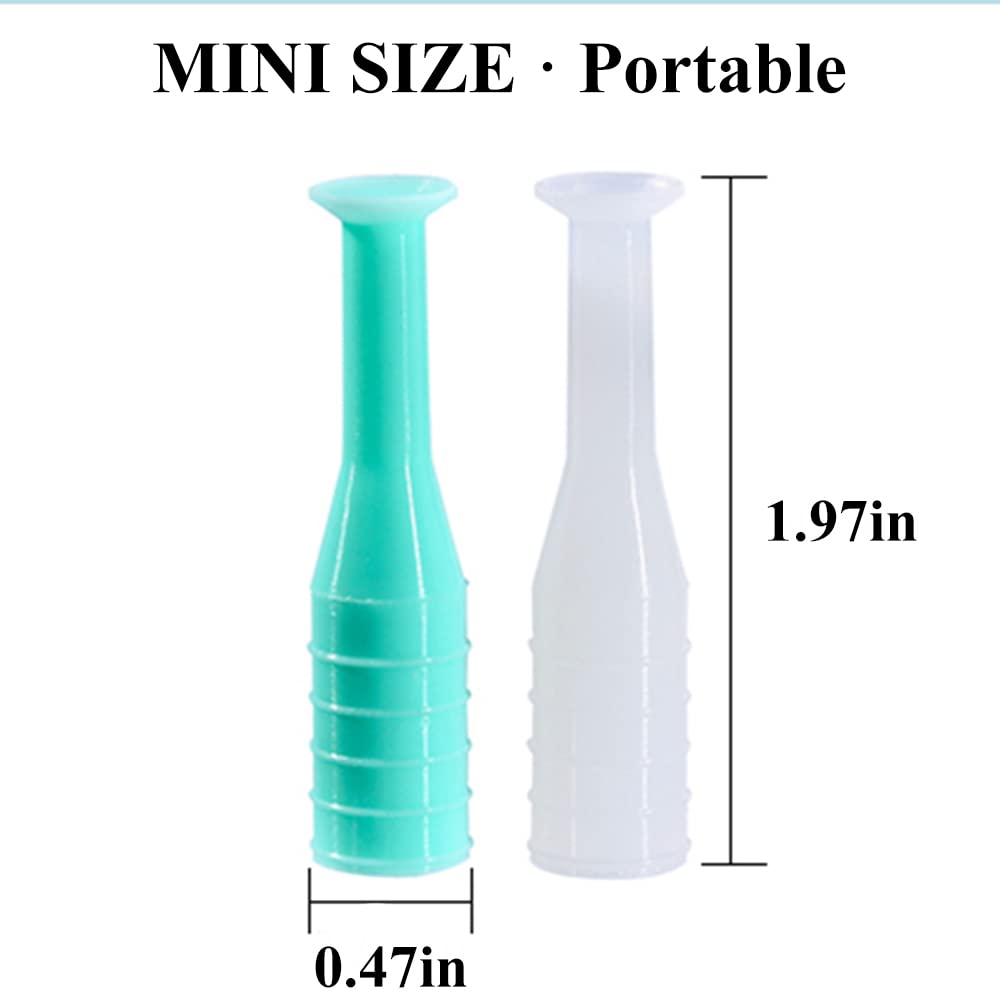 RGP lens plunger inserter in white, compact mini size