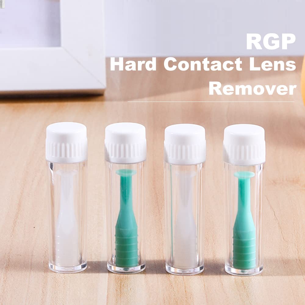 Green iGeyzoe hard contact lens remover in packaging