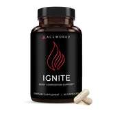 Ignite fat burner bottle with capsules
