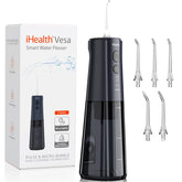 Front view of iHealth VESA Gentle Smart Water Flosser
