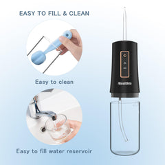 Compact travel-friendly cordless design