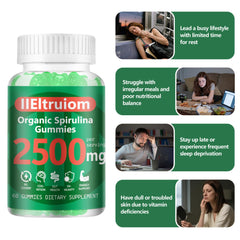 IIEltruiom organic blue spirulina chlorella gummies packaging
