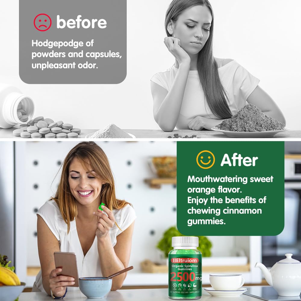 Gummies served in a cup with spoon for serving size