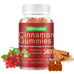 Bottle of IIEltruiom Ceylon Cinnamon Gummies – 60 count