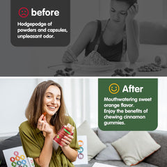 60 gummies displayed for a 30-day supply