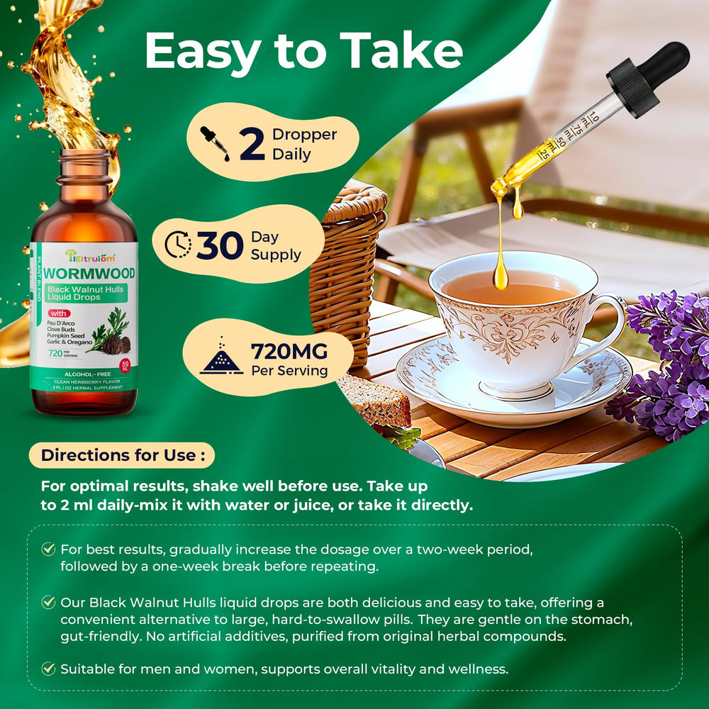 2 oz bottle with dropper in focus