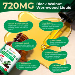 Digestive health support with natural herbal ingredients