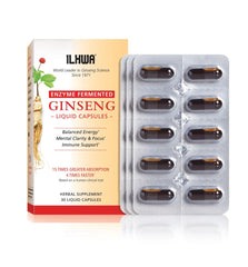 ILHWA Enzyme Fermented Ginseng capsules – 30-count