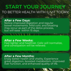 Easy-to-dispense Ilivit detox tea bags