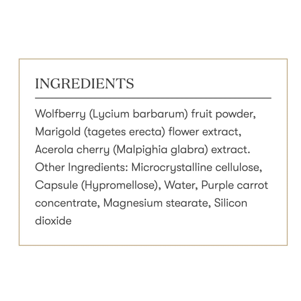 Close-up of IlluminEyes bottle cap and label