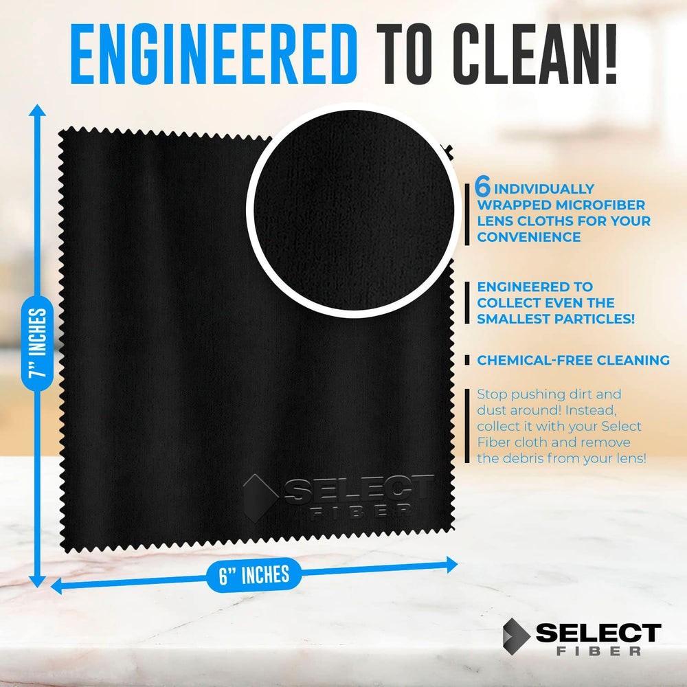 6 x 7 inch Illustrious Living microfiber cloth
