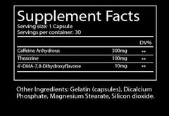 Troponin Nutrition ATP Energy Supplement for Focus, Energy & Productivity | 4'DMA, 7,8-Dihydroxyflavone, Theacrine, Caffeine & Electrolytes